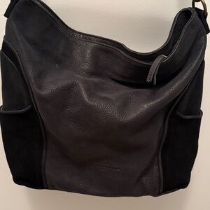 Liebeskind of Berlin Black Leather Hobo Bag